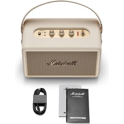 Marshall Kilburn III Cream hordozható Bluetooth hangszóró