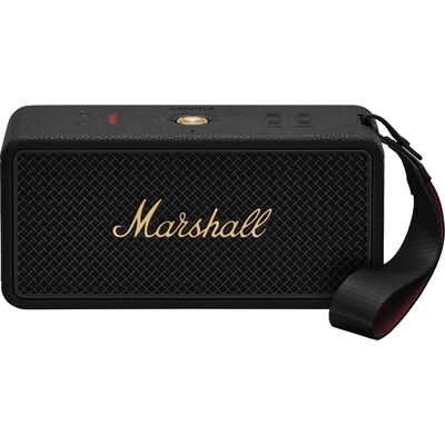 Marshall Middleton II Black and Brass hordozható Bluetooth hangszóró