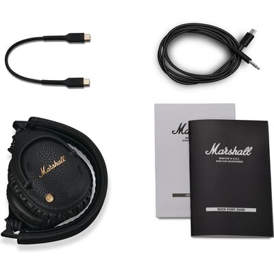 Marshall Monitor III A.N.C. Black zajkioltó vezeték nélküli/vezetékes fejhallgató