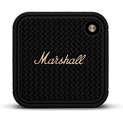 Marshall Willen II Black and Brass hordozható Bluetooth hangszóró