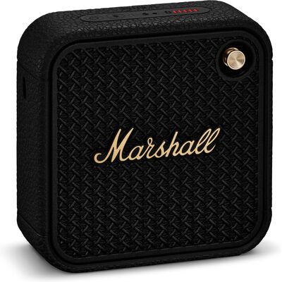 Marshall Willen II Black and Brass hordozható Bluetooth hangszóró