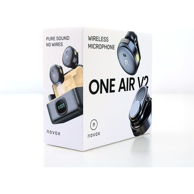 Novox One Air V2 vezeték nélküli csíptetős mikrofon szett
