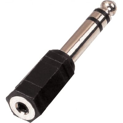 Soundsation SADA034-1 3,5 mm TRS mama - 6,3 mm TRS papa sztereó csatlakozó átalakító