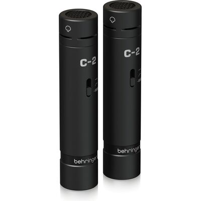 Behringer C-2 DARK EDITION kismembrános kondenzátormikrofon illesztett pár