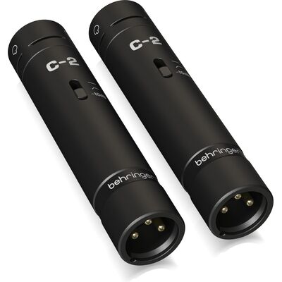 Behringer C-2 DARK EDITION kismembrános kondenzátormikrofon illesztett pár