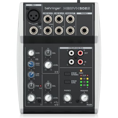 Behringer XENYX 502S analóg keverő/USB hangkártya