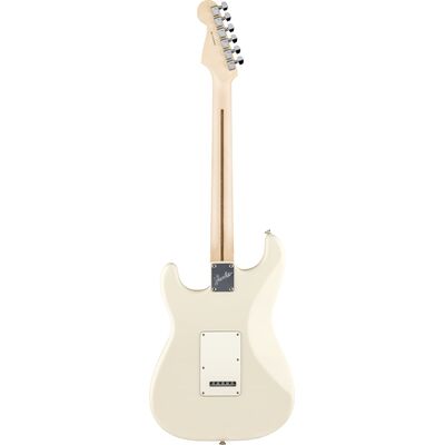 Fender Limited Edition American Series Stratocaster MN Satin Olympic White elektromos gitár