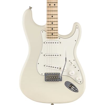 Fender Limited Edition American Series Stratocaster MN Satin Olympic White elektromos gitár