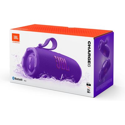 JBL Charge 6 Purple hordozható Bluetooth hangszóró