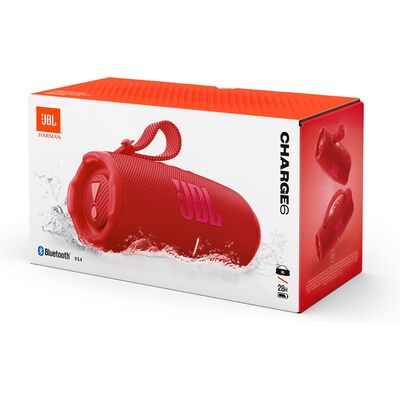 JBL Charge 6 Red hordozható Bluetooth hangszóró