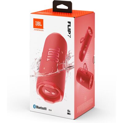 JBL Flip 7 Red hordozható Bluetooth hangszóró