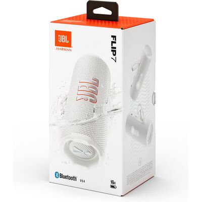 JBL Flip 7 White hordozható Bluetooth hangszóró