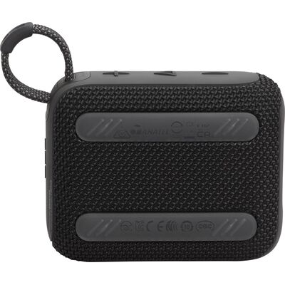 JBL Go 4 Black hordozható Bluetooth hangszóró