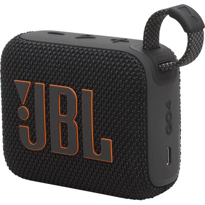 JBL Go 4 Black hordozható Bluetooth hangszóró