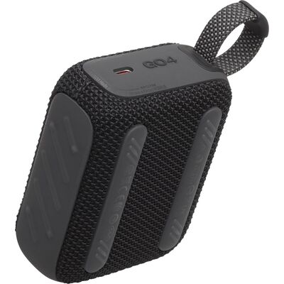 JBL Go 4 Black hordozható Bluetooth hangszóró
