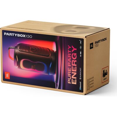 JBL PartyBox 130 Black hordozható Bluetooth hangszóró