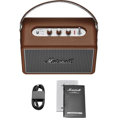 Marshall Kilburn III Brown hordozható Bluetooth hangszóró