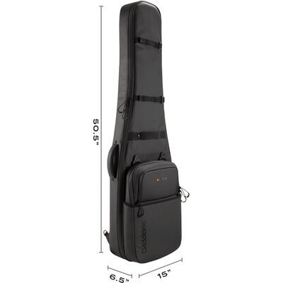 D'Addario PW-BLEBC-01 elektromos basszusgitár félkemény tok