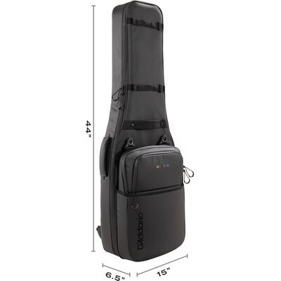 D'Addario PW-BLEGC-01 elektromos gitár félkemény tok