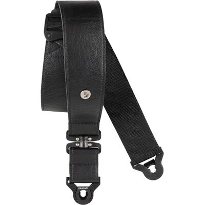 D'Addario 25BALSV00 Auto Lock Swivel Strap gitárheveder - Black