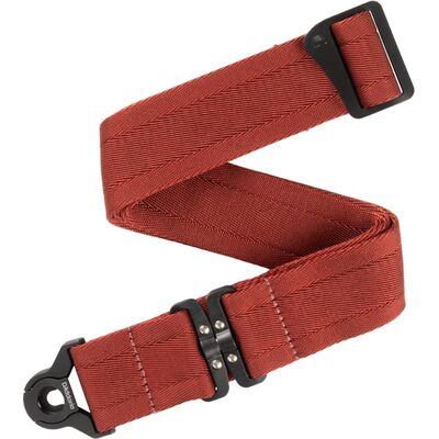 D'Addario 50BALSV11 Auto Lock Swivel Strap gitárheveder - Blood Red
