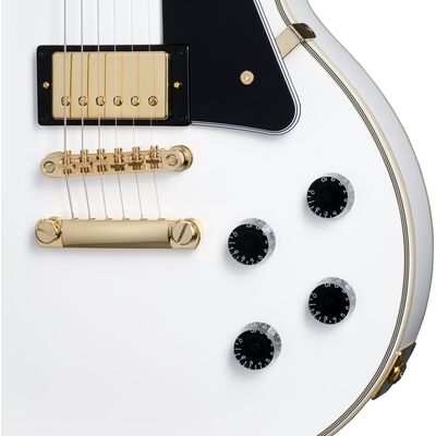 Epiphone IGC Les Paul Custom Alpine White elektromos gitár