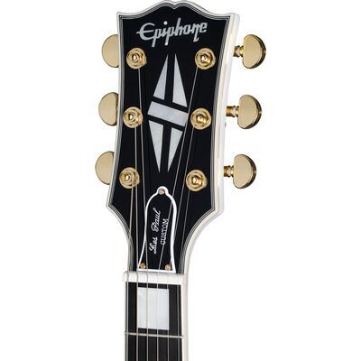 Epiphone IGC Les Paul Custom Alpine White elektromos gitár