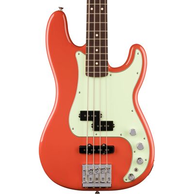 Fender Limited Edition Player II Modified Active Precision Bass RW Fiesta Red elektromos basszusgitár