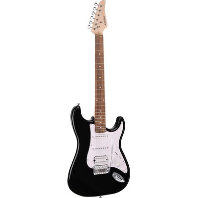 Arrow Tonecaster 211 Abyss Black Rosewood/White elektromos gitár