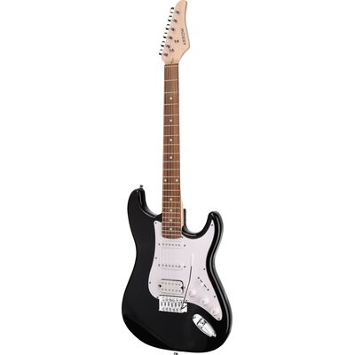 Arrow Tonecaster 211 Abyss Black Rosewood/White elektromos gitár