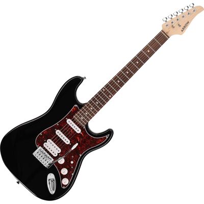 Arrow Tonecaster ST 211 Abyss Black Rosewood/T-shell elektromos gitár