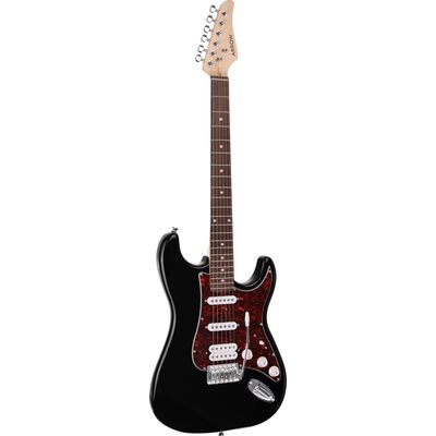 Arrow Tonecaster ST 211 Abyss Black Rosewood/T-shell elektromos gitár