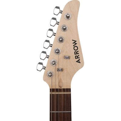Arrow Tonecaster ST 211 Abyss Black Rosewood/T-shell elektromos gitár