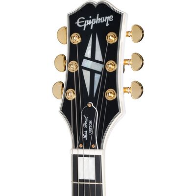 Epiphone Les Paul Custom Alpine White elektromos gitár