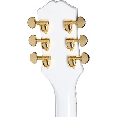 Epiphone Les Paul Custom Alpine White elektromos gitár