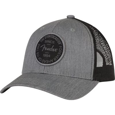 Fender Stratocaster 70th Anniversary Badge Hat Gray Heather baseball sapka
