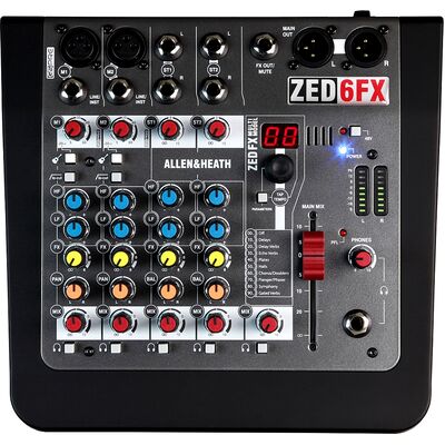 Allen & Heath ZED-6FX analóg keverő