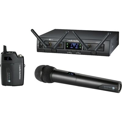Audio-Technica ATW-1312 System 10 PRO vezetéknélküli zsebadós/kéziadós szett