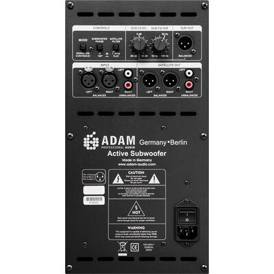 ADAM Audio Sub10 Mk2 aktív stúdió mélynyomó