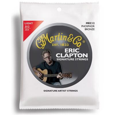 Martin MEC-12 Eric Clapton Phosphor Bronze akusztikus gitárhúr