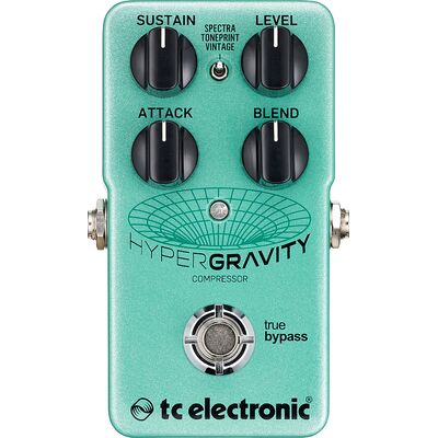 TC Electronic HyperGravity Compressor gitár/basszusgitár kompresszor effektpedál
