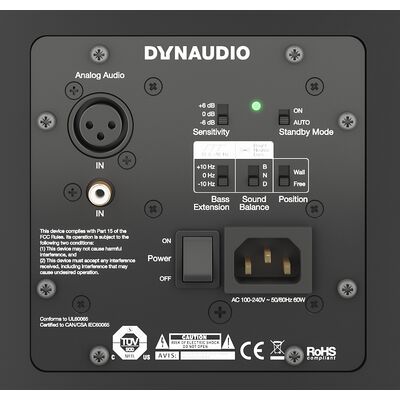 Dynaudio LYD 5 aktív kétutas stúdió monitor hangfal