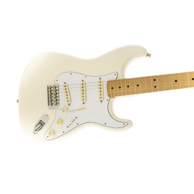 Fender Jimi Hendrix Stratocaster MN Olympic White elektromos gitár