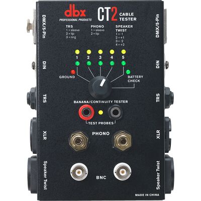 dbx CT2 kábeltesztelő