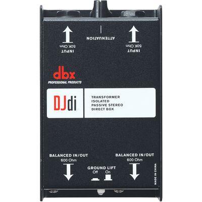 dbx DJdi 2-csatornás passzív DI box