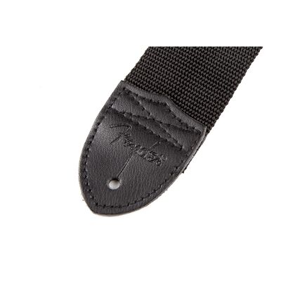 Fender 2" Black Poly Gray Fender Logo gitárheveder