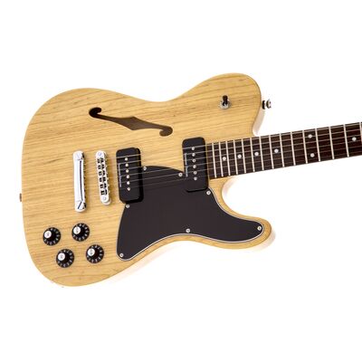Fender Jim Adkins JA-90 Telecaster Thinline LRL Natural elektromos gitár