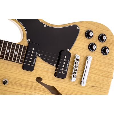 Fender Jim Adkins JA-90 Telecaster Thinline LRL Natural elektromos gitár