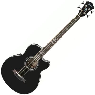 Ibanez AEB8E-BK akusztikus basszusgitár