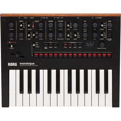 KORG monologue BK monofonikus analóg szintetizátor